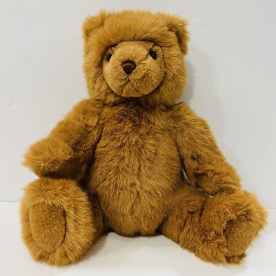 Vtg 1993 Gund Brown Teddy Bear Stuffed Animal Plush 13” | eBay