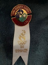 Coca-Cola Soda 1996 Olympics Atlantic Pin Society