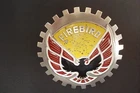 ORIGINAL PONTIAC FIREBIRD TRANS AM STEEL METAL EMBLEM VINTAGE BADGE GRILL