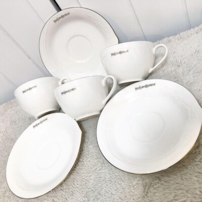 Yves Saint Laurent ×YAMAKA international JAPAN Cup & Saucer Set of
