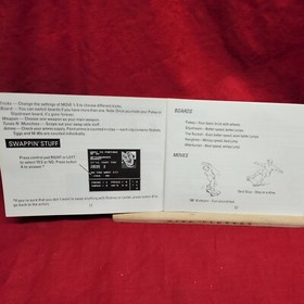 NES Nintendo manual skate or die 2 Electronic Arts