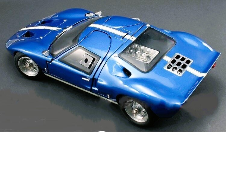 Ford GT40Race Car24Racing Le Mans1 12 LARGE SCALE Custom Built18Metal Body Model
