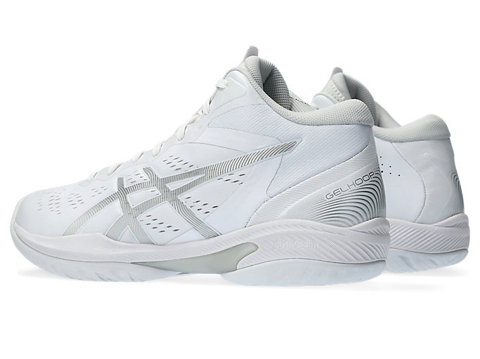 GELHOOP Ｖ16 EXTRA WIDE ASICS ホワイト28.5cm ASICS Basketball Shoes GELHOOP V16 EXTRA WIDE 1063A080.100