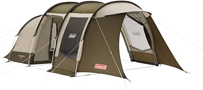 Coleman Tent Tunnel 2 Room House LDX Olive/Sand Start Package