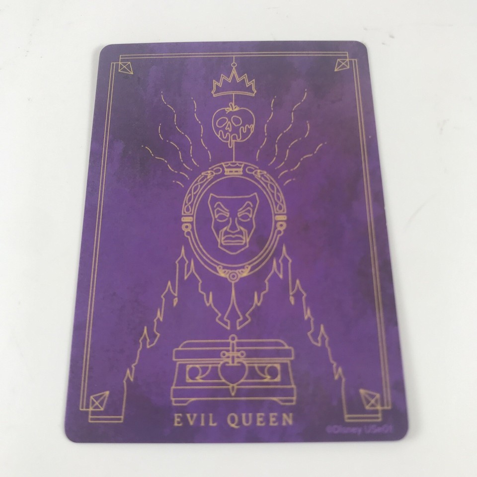 Disney Villainous Evil Queen Black of Night Ingredient Villain Deck ...