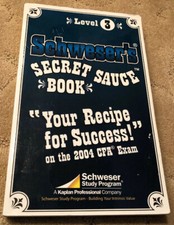 Schweser’s Secret Sauce Book CFA Exam Level 3 2004