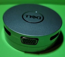 Dell Da310 Mini Docking Station Multiport Adapter Portable USB-C 7-In-1 (No Box)