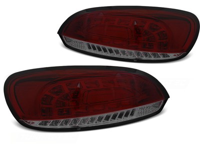 Baglygter for VW Scirocco 3 III 2008-2014 Red Smoke LED Gratis forsendelse LDVWI