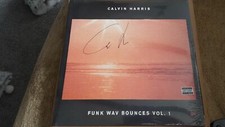 Calvin Harris - Funk Wav Bounces Volume 1 Vinyl 2xLP ***SIGNED WITH PROOF***