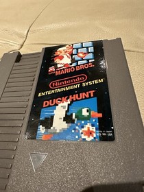 NES Super Mario Bros/Duck Hunt Game Cartridge Authentic Tested