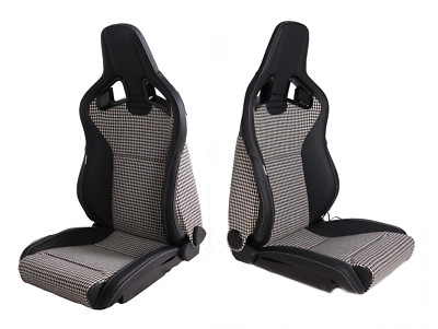 2 Recaro Sportster CS Cross Leder Pepita neu bezogen Einmalig