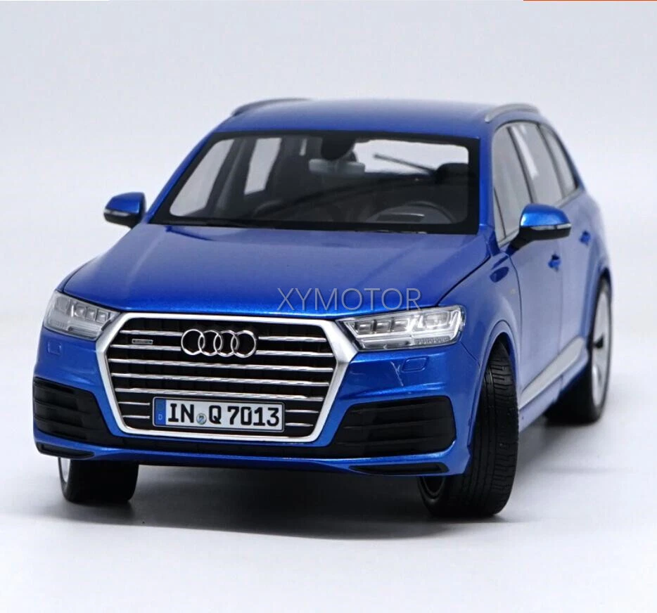 1:18 AR Minichamps Audi Q7 SUV Diecast Car Model gift Brown:Orange:Blue:White - Image 3 of 4