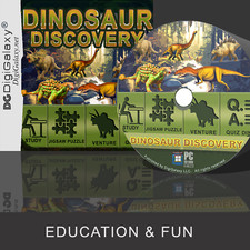 Dinosaur Discovery - Fun  Educational Windows or Mac 
