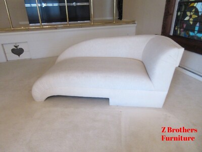 Weiman Mid-Century Chaise Lounge Chair Space-age MCM Vintage 1970s Sofa Couch