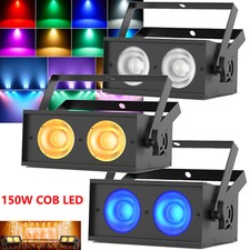150W COB LED Par Lights DMX Stage DJ Audience Blinder Lighting Dyeing Party Show