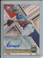 Miguel Tamares 2019 Panini Elite Extra Edition Baseball Autograph Card No. 211