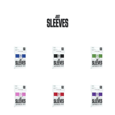 Just Sleeves Japanese Size (60 Hüllen) für Yugioh zur Auswahl