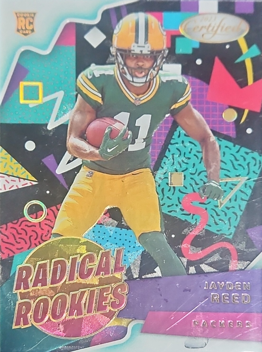 2023 Panini Certified Radical Rookies#4 Jayden Reed CASE HIT