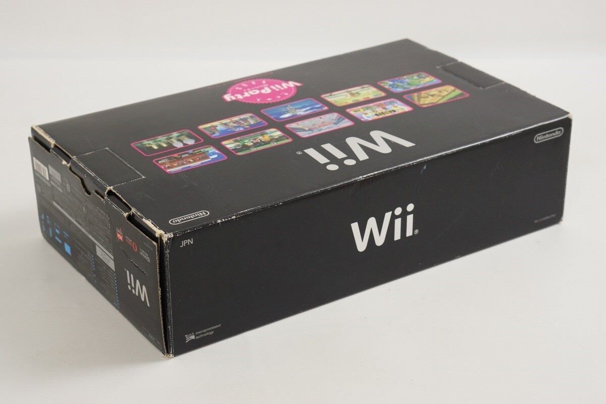 Nintendo Wii Console Black RVL001 -Japan Model- Tested
