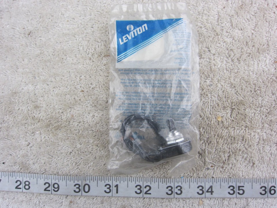 Leviton 90572 3A/125V On-Off Rotary Switch, New | eBay