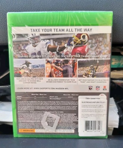 Videogioco Madden NFL 17 Microsoft Xbox One Football NFL Patriots Gronkowski #87 - Foto 5 di 6