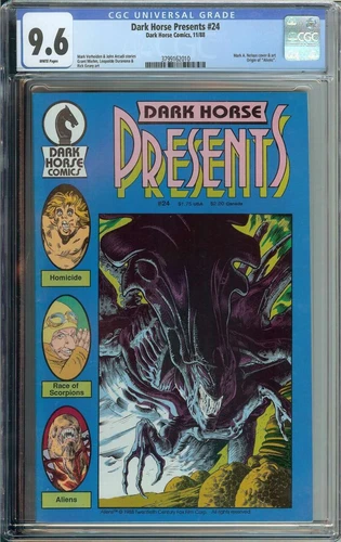 Dark Horse Presents #24 CGC 9.6 1st Origin of Aliens