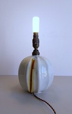 Paul-Ami Bonifas - Lampe à cotes en faïence à glaçure polychrome Art deco