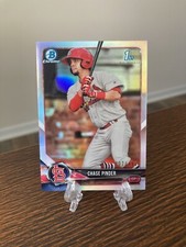 2018 1st Bowman Chrome Refractor /499 Chase Pinder #BCP222 RARE PRE RC SP Rookie