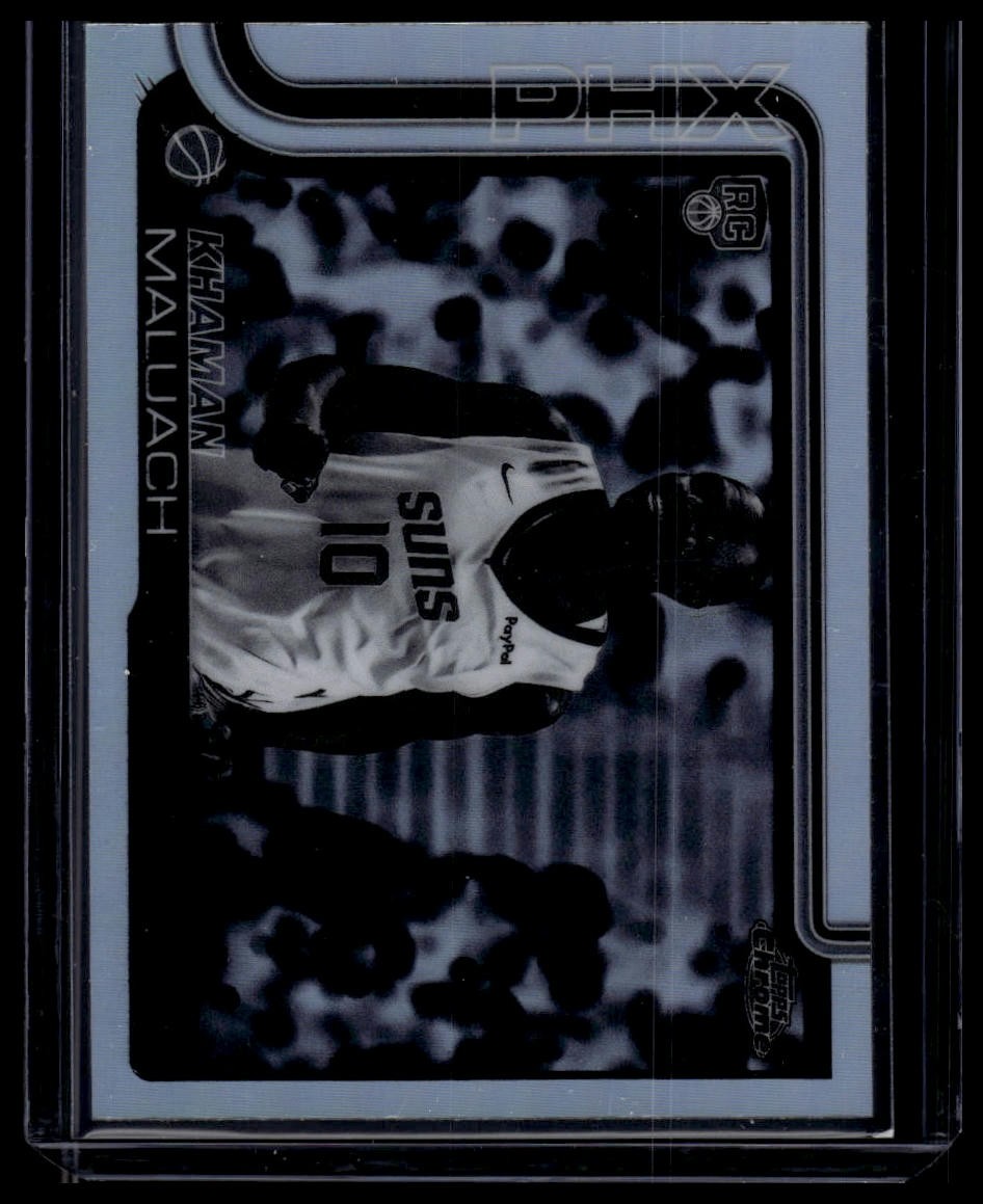 2025-26 Topps Chrome #260 Khaman Maluach Negative Refractor