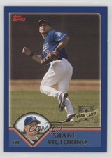 2003 Topps Traded & Rookies Shane Victorino #T242 4pa