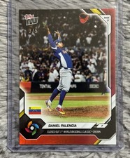 DANIEL PALENCIA 2026 World Baseball Classic Topps Now WB42 RED FOIL PARALLEL 3/5