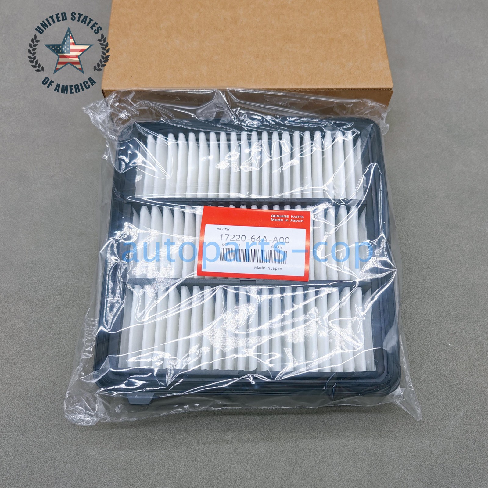 OEM Engine Air Filter For Honda CR-V 2024 1.5L 17220-64A-A00