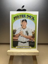 2021 Topps Heritage High Number RC Andrew Vaughn Missing Stars Variation SSP