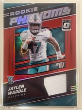 2021 Panini Donruss Optic - Rookie Phenoms Jaylen Waddle #RP-8 Red Prizm...