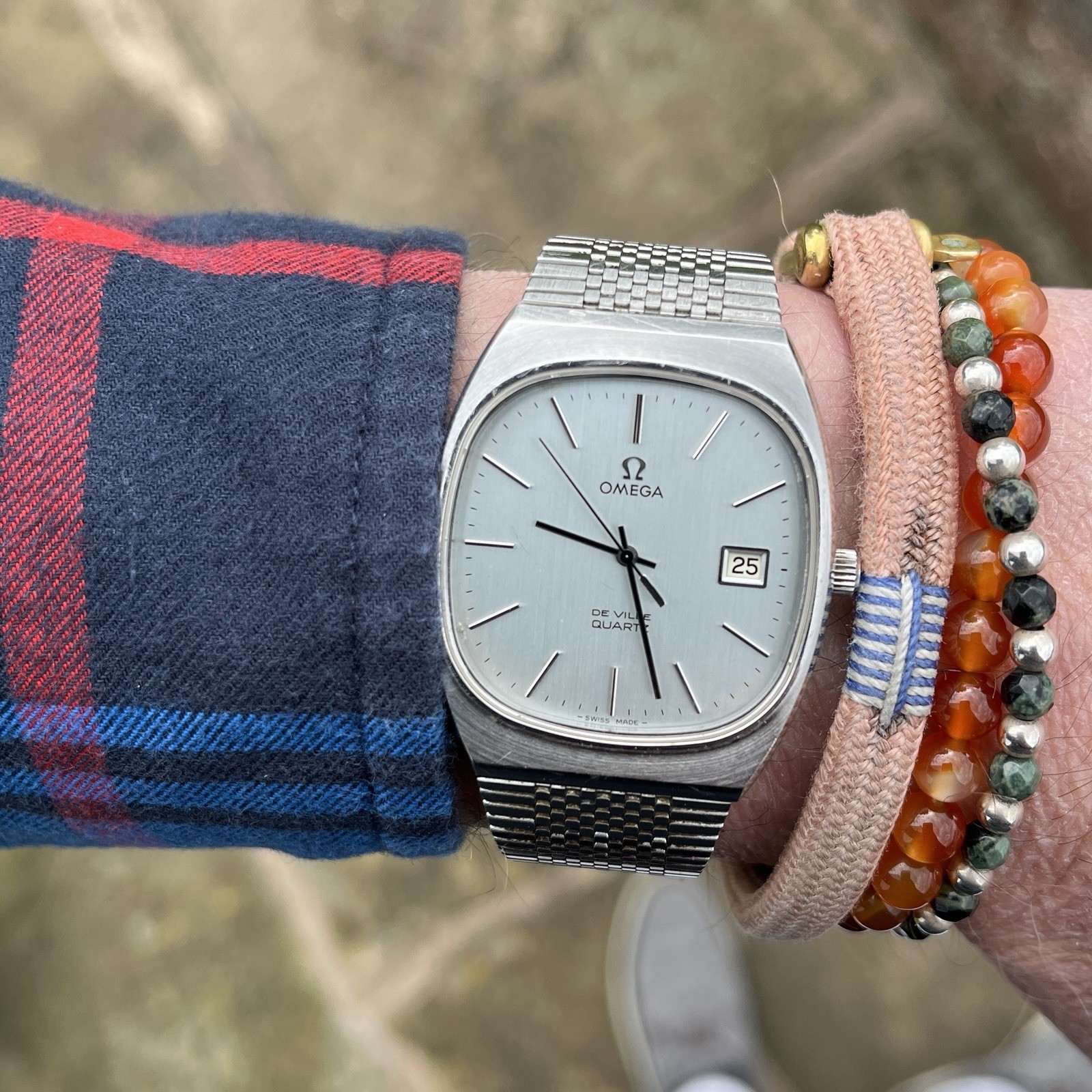 Superb vintage 1980's Omega De Ville 192.0035 cal 1342 quartz watch - non runner image 4