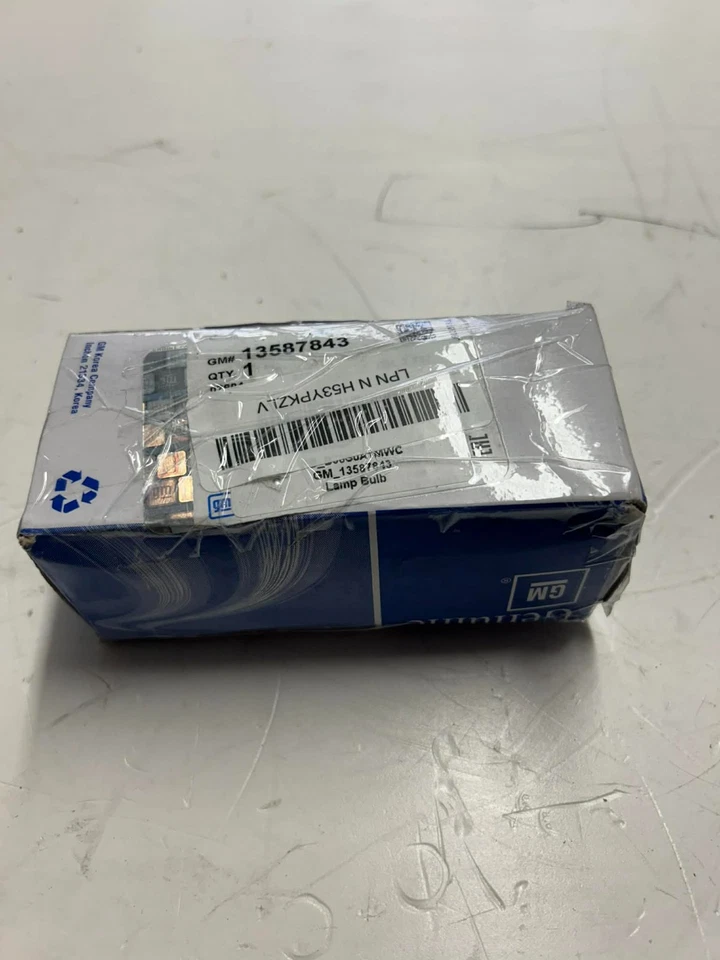 GM Genuine Parts 13587843 Headlamp Bulb Silver For Chevy GMC Cadillac Buick - Image 3 of 3