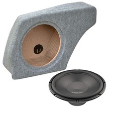 Subwoofer f�r BMW 3er E92 Coup� - Hertz Uno S 300 S4 30cm Bass + Woofer Geh�use