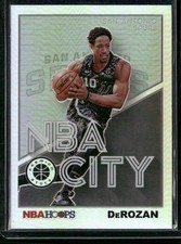 2019-20 Hoops Premium Stock #15 DeMar DeRozan NBA City Holo