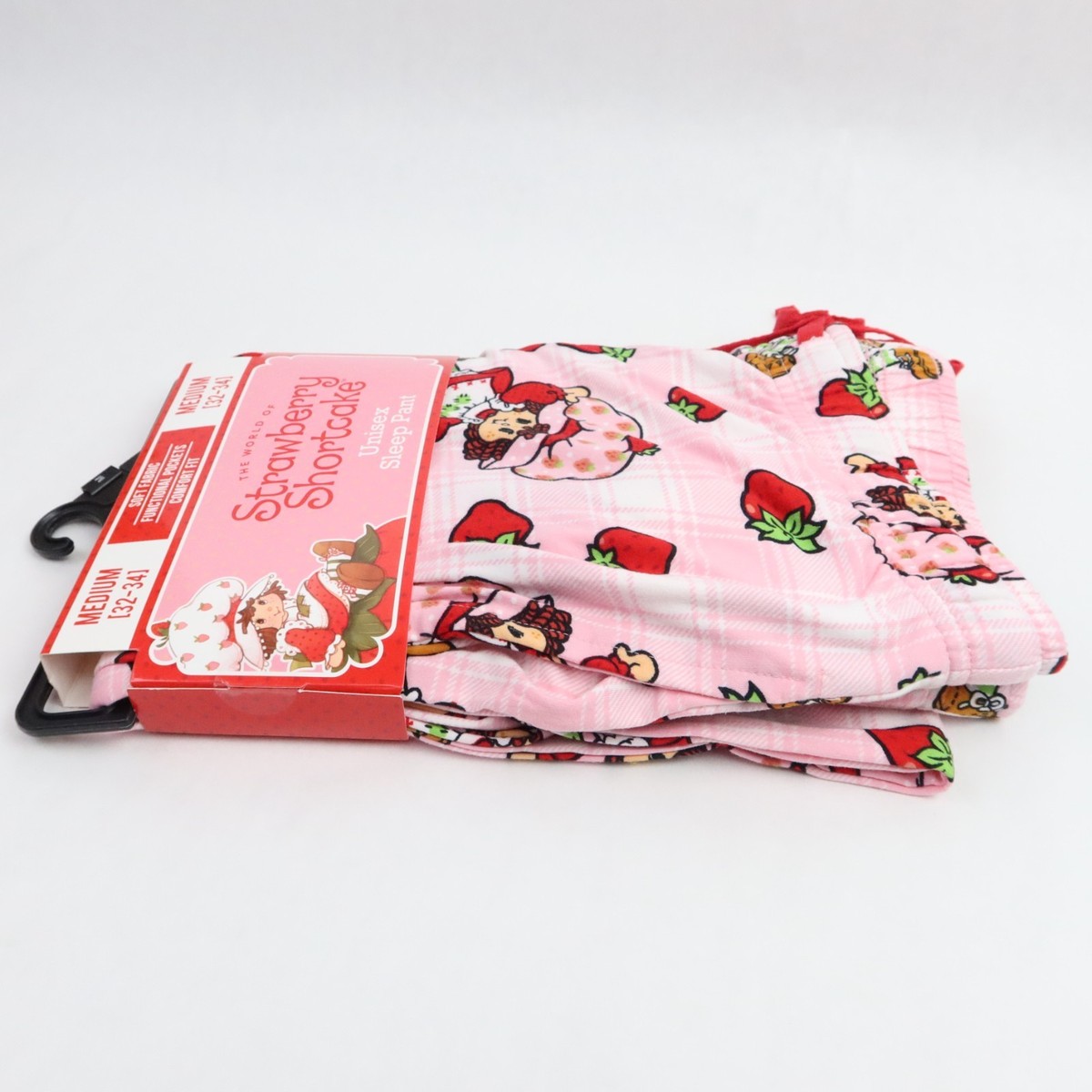 kn Strawberry Shortcake Gingham Pajama Lounge Pants Unisex Medium