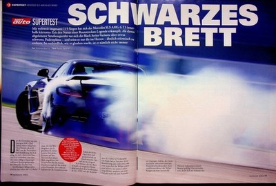 Sport Auto 12/2013 Mercedes SLS AMG Coupe Black Series mit 631PS im Supertest au