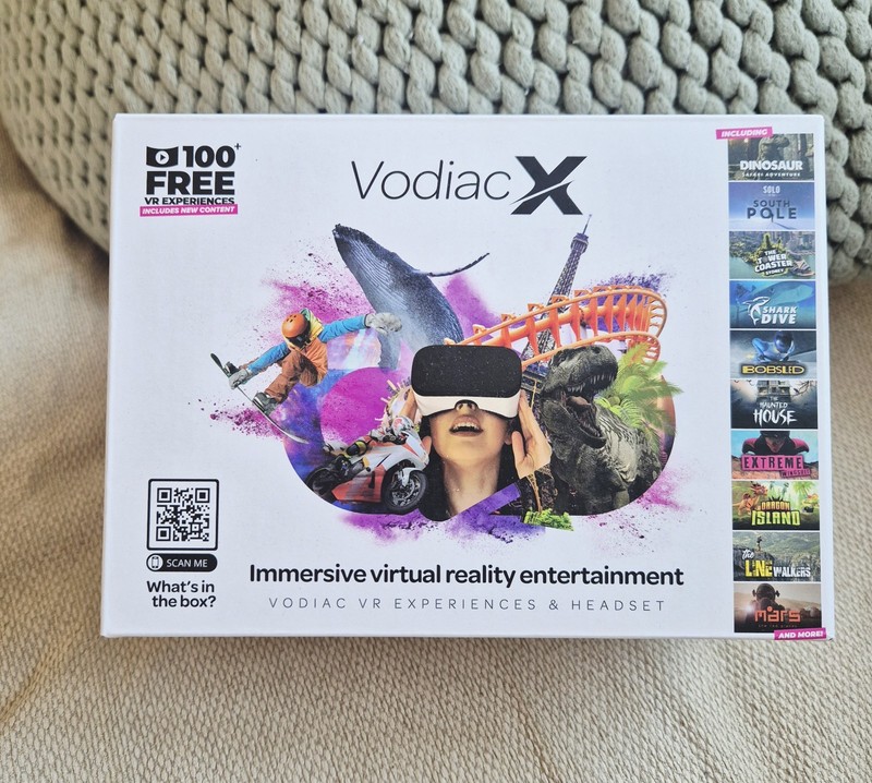 QVC Vodiac X Immersive Virtual Reality Entertainment Headset