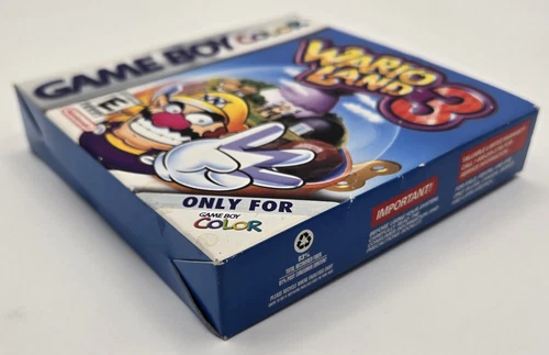 Wario Land 3 (Nintendo Game Boy Color, 2000) Authentic - Complete CiB - Tested - Picture 5 of 13