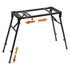 Collapsible Piano Keyboard Stand - Adjustable and Portable Heavy Duty Music S...