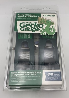 PacTool Gecko Gauge LP Siding Tool-For Use with 3/18 Inch LP Engineered Wood Sid