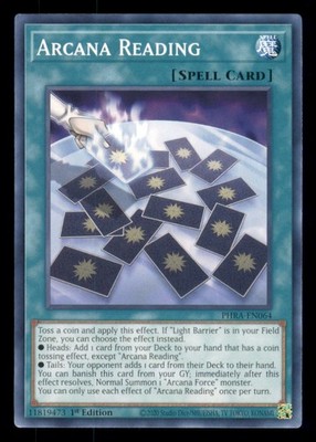 Yu-gi-oh Arcana Reading #PHRA-EN064 Phantom Rage LP