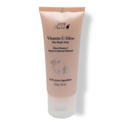 100% reines Vitamin C Glow Max Bright Mask 59ml leuchtender und hydratisierter Glanz