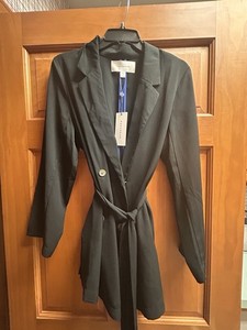 POPSUGAR Women Black Jacket M. New With Tags