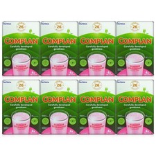 Image of 8x Complan Strawberry Flavour Nutrition Food Supplement Drink 4x55g Sachets