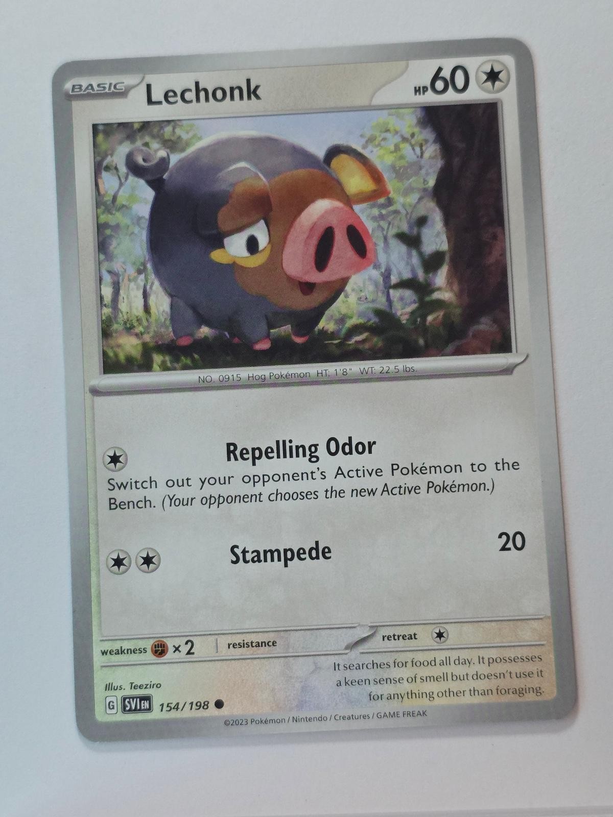 LECHONK 154/198 PROMO DECK EXCLUSIVES NM/M POKEMON