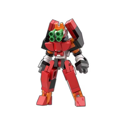 Mini Transforming Mech Robot Building Blocks   DIY Assembly Toy